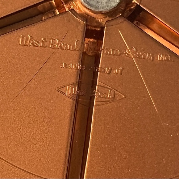 VINTAGE MCM WEST BEND THERMO GEM ICE BUCKET MID CENTURY MODERN - Picture 4 of 10